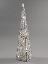 Акриловые фигуры LED Пирамида 50 ламп светодиодные (LED) теплый белый цвет (новинка) 90 см м